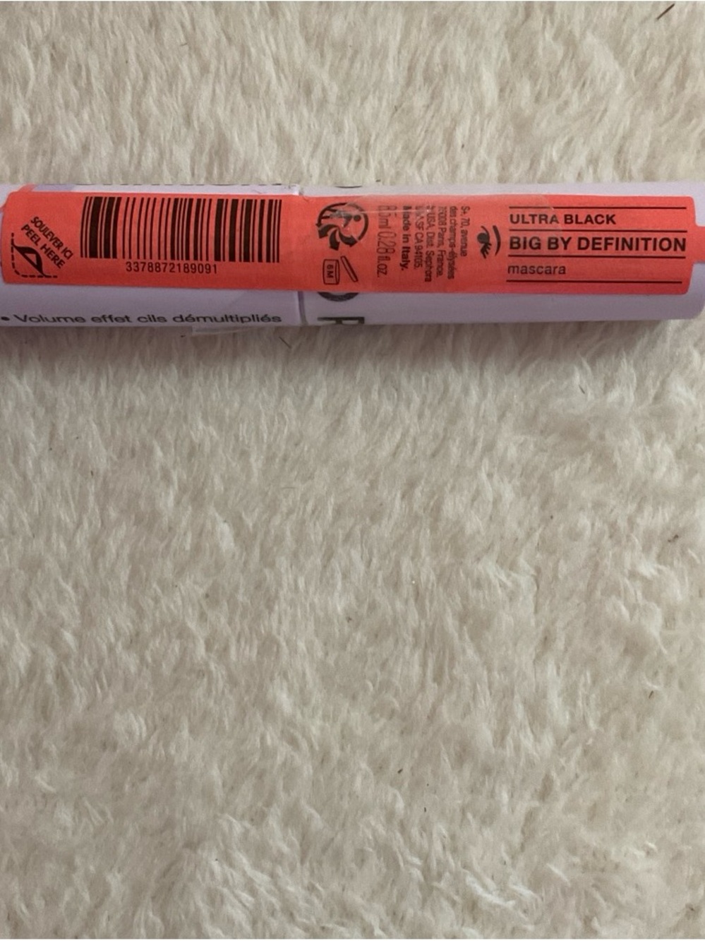 Sephora Big by Definition Mascara - Light Pink Tube with Coral Accents - Picture 2 of 3